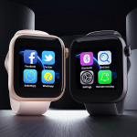 Đồng Hồ Thông Minh Bluetooth Hỗ Trợ Thẻ Sim Smart Watch Z6 Cao Cấp Q102