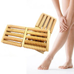 Bàn lăn chân gỗ massage 5 hàng y tế J141